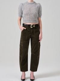 Marcelle Low Slung Easy Cargo Corduroy In Costes