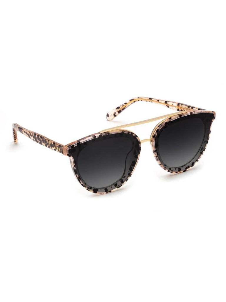 Clio Nylon Sunglasses in Palermo + Petal 18K
