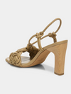 Quenelle Heeled Sandal in Dune