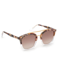 Coliseum Sunglasses in Capri to Crystal 24K Mirrored