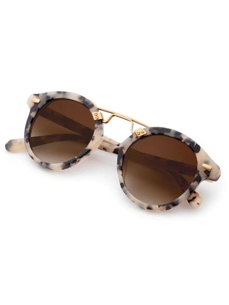 STL II Sunglasses in Matte Oyster 24K