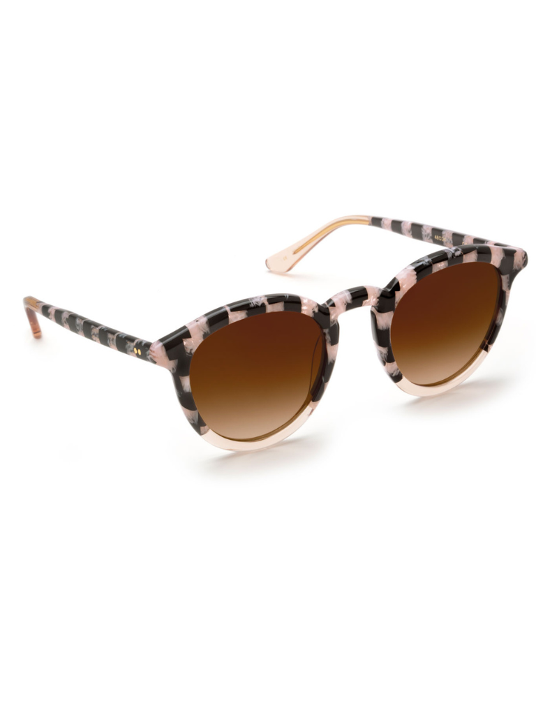 Collins Nylon Sunglasses in Harlequin To Petal