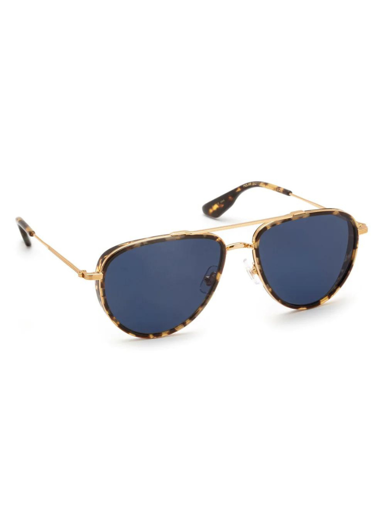 Coleman Sunglasses in 24K + Bengal Polarized