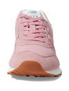 New Balance 574 Sneaker in Pink/White