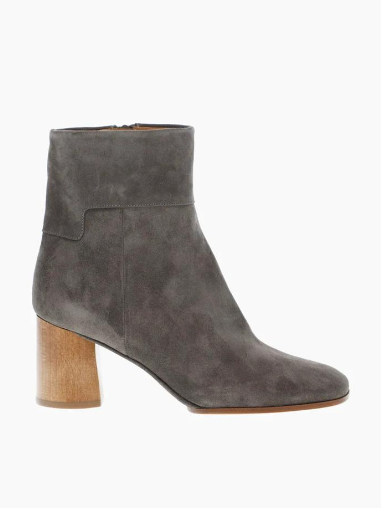 Pimiento Boot in Anthracite Suede