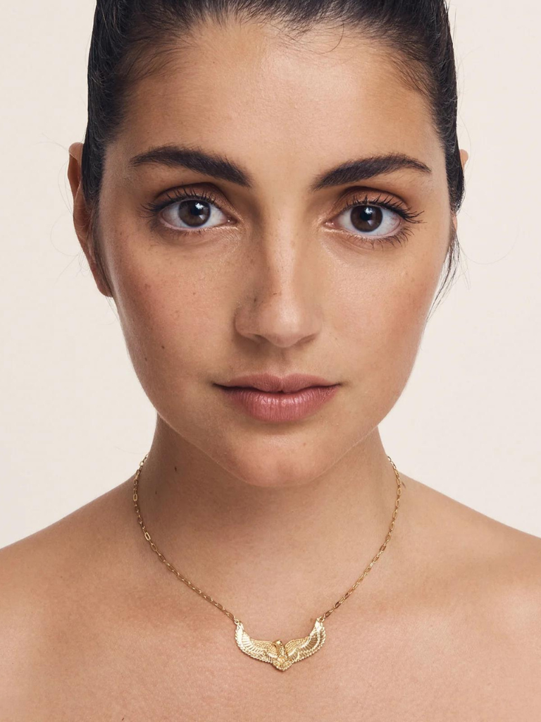 Eagle Necklace in Gold